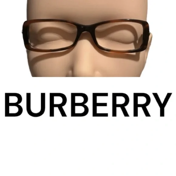 Authentic Burberry vtg signature prescription eyeglasses frames Burberry B8328 S3C Vintage Glasses Frame – Ed & Sarna  main image 4